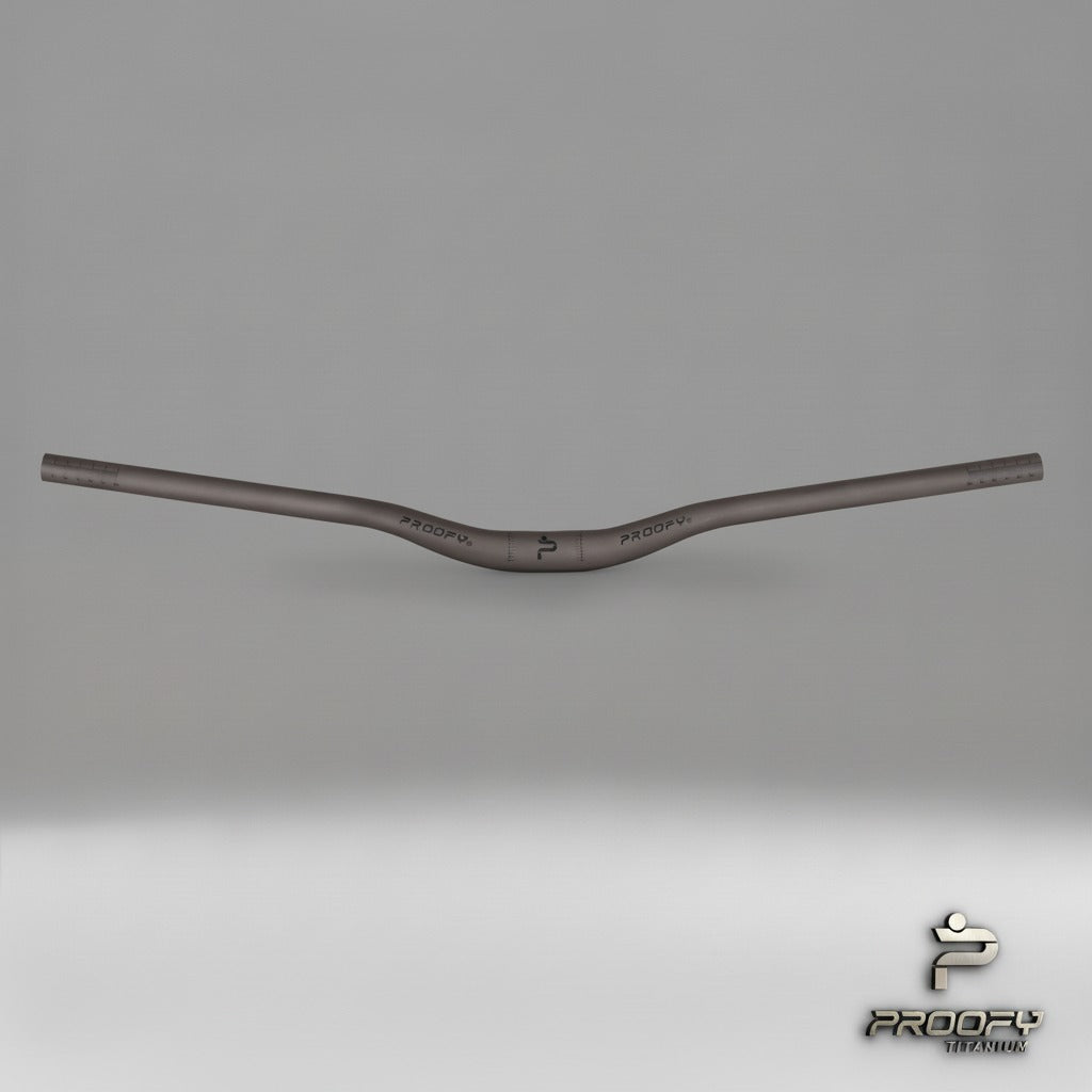 PROOFY Sandblasted Titanium Handlebars